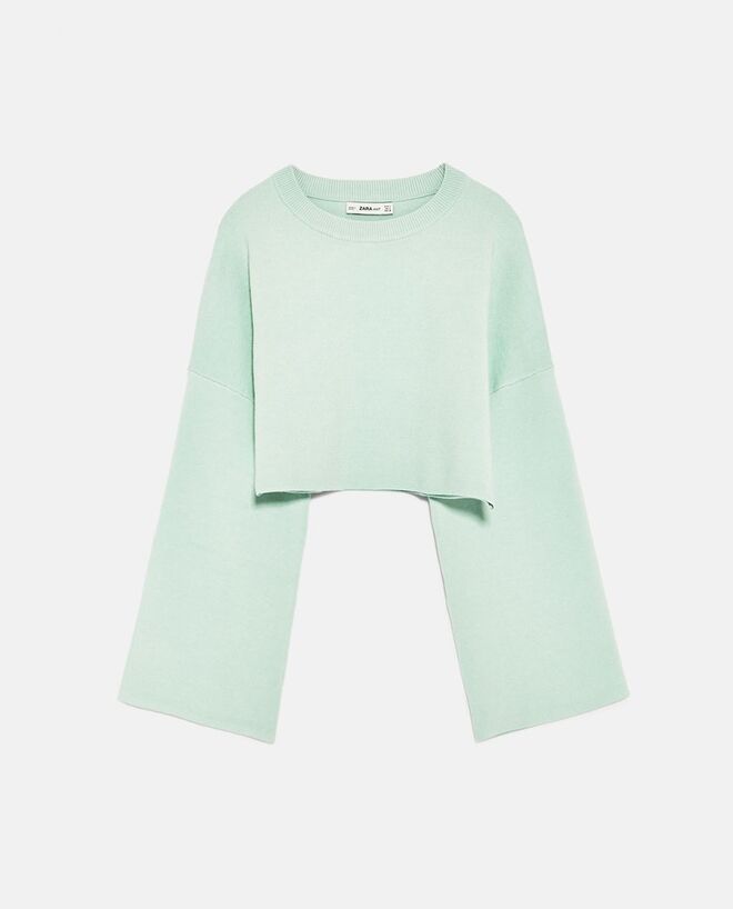 Camisola, €25,95, Zara