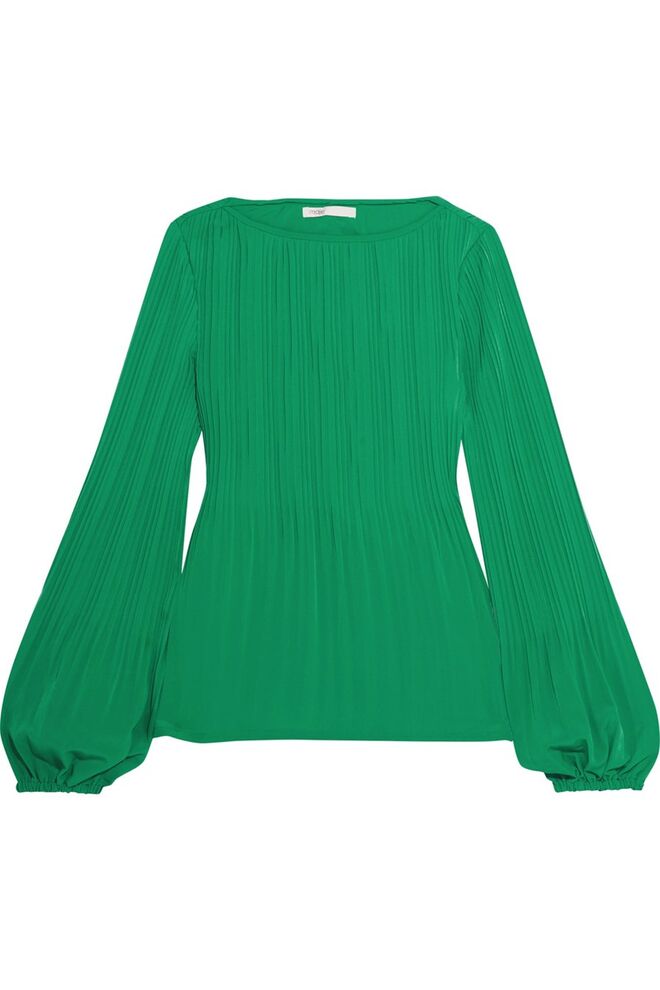 Blusa, €145, Maje, em net-a-porter.com