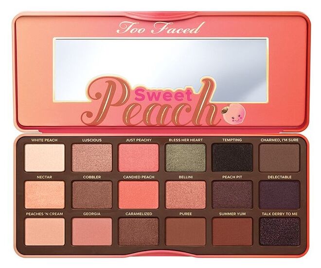 Fancy nerd - Sweet Peach – Palette de sombras de olhos,  €46,95, Too Faced 
