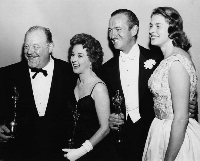 1959 | Burl Ives com o prémio de melhor ator secundário; Susan Hayward com o prémio de melhor atriz; e David Niven com o prémio de melhor ator. 
