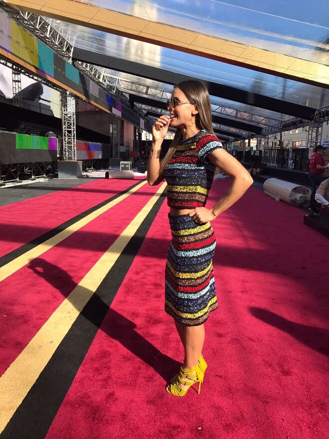 Dia 2 | Look Alice and Olivia (Loja das Meias), sapatos Luís Onofre, óculos André Ópticas e joias Tous 