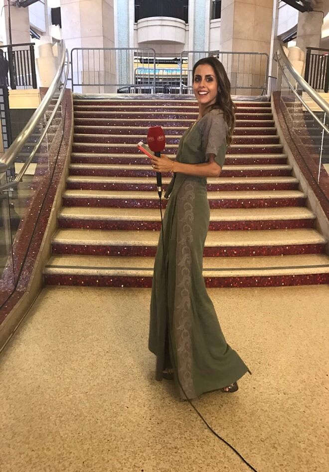 Dia 5 | Vestido Christophe Sauvat, joias Tous e sandálias Luís Onofre