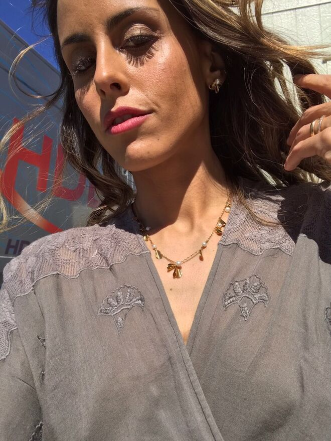 Dia 5 | Vestido Christophe Sauvat e joias Tous