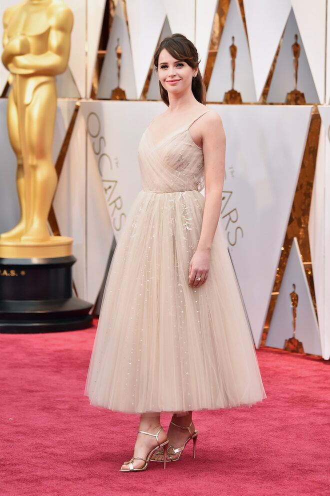 Felicity Jones em Dior