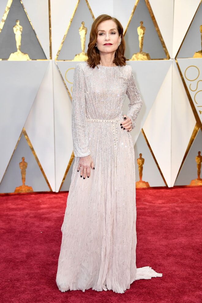 Isabelle Huppert em Armani