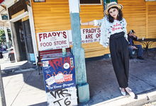 Embarque nas viagens da Mango com Langley Fox