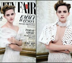 A fotografia de Emma Watson que está a causar polémica