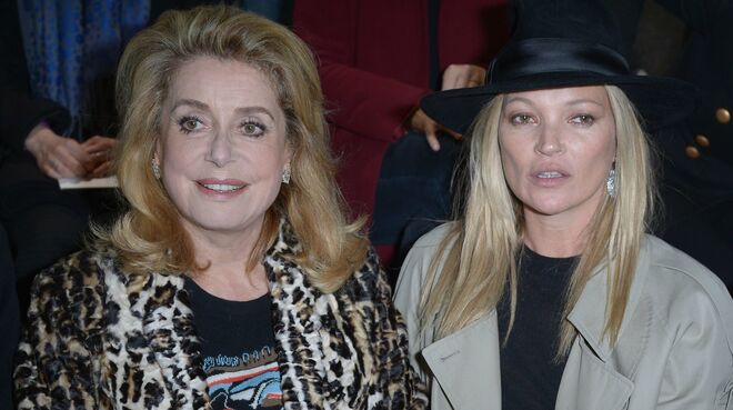 Catherine Deneuve e Kate Moss