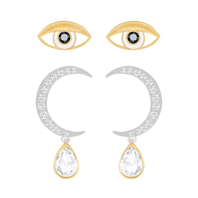 Brincos com cristais Swarovski, €79, Swarovski