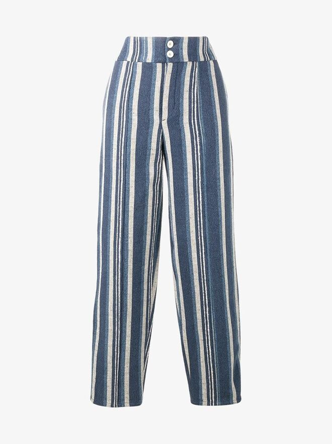 Calças em algodão, €880, Chloé 