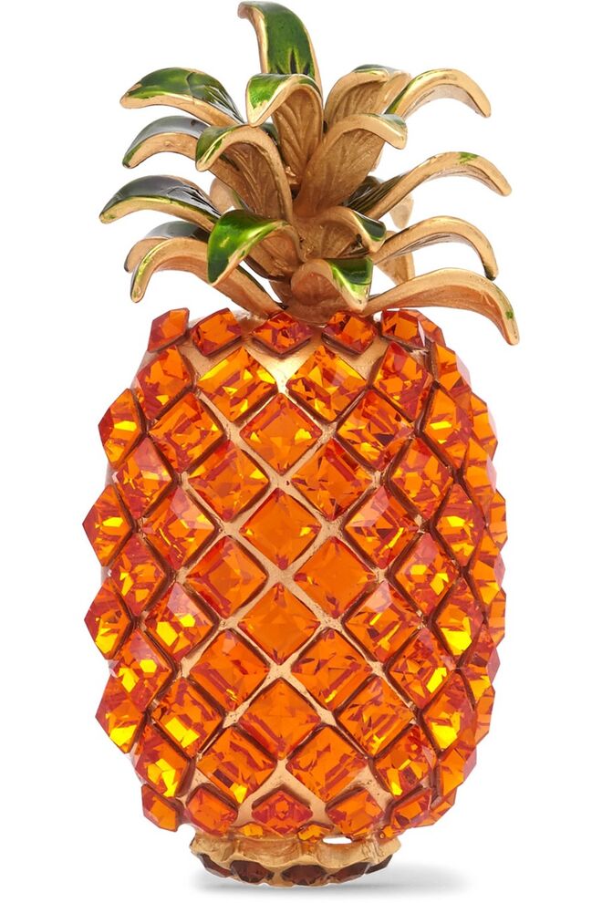 Pregadeira em cristais Swarovski, €495, Dolce & Gabbana