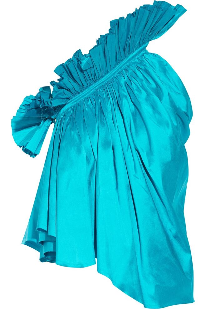 Blusa em seda, €460, Marques’ Almeida