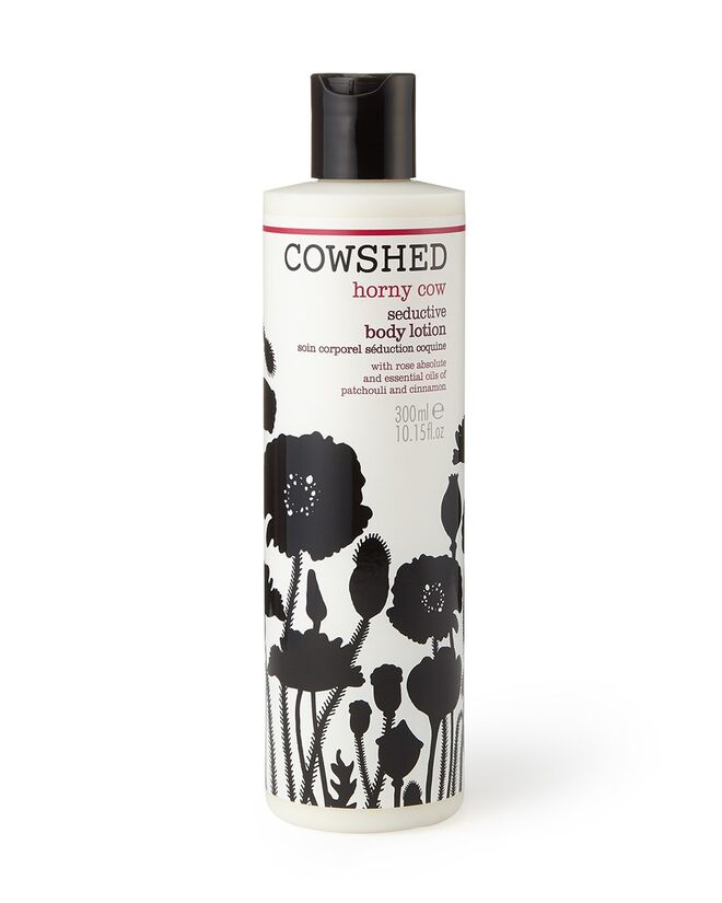 Horny Cow Seductive Body Lotion com Manteiga de Cacau, €27, Cowshed