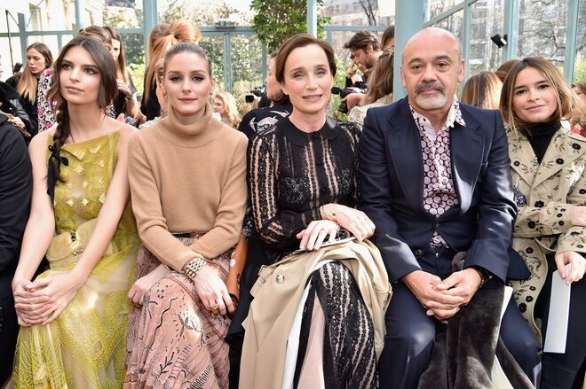 Emily Ratajkowski, Olivia Palermo, Kristin Scott Thomas, Christian Louboutin e Miroslava Duma