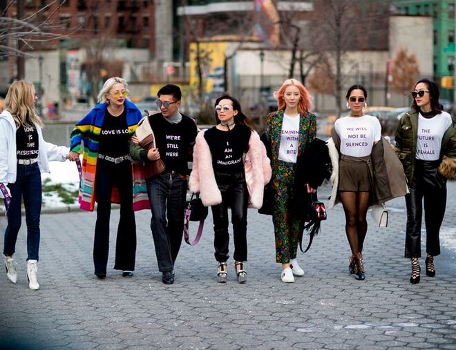 Street Style Prabal Gurung, na semana de moda de Nova Iorque