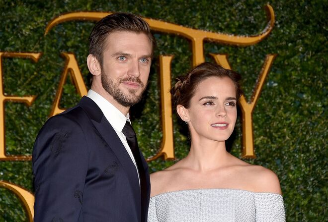Dan Stevens com Emma Watson