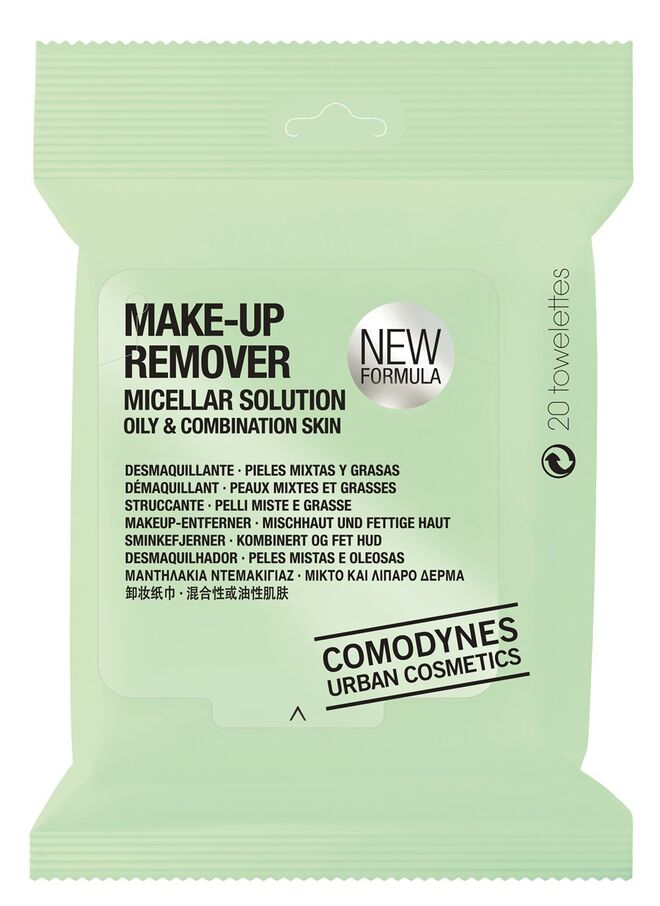 Toalhitas desmaquilhantes, €3,75, Comodynes