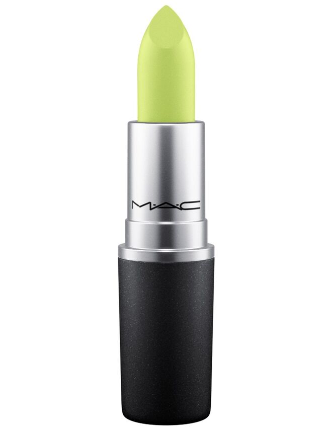 Colour Rocker Lipstick Matte no tom Into The Madness bright lime green, €19,50, M.A.C 