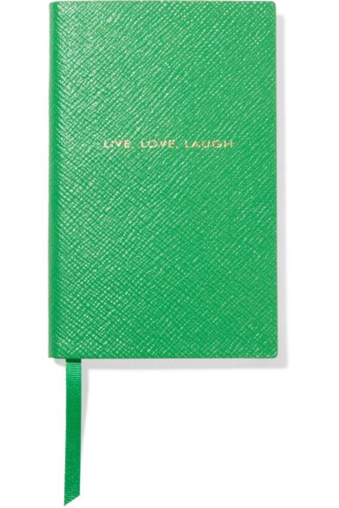 Caderno de notas, €60, Smythson  