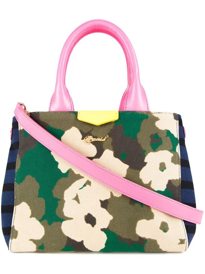 Carteira em algodão, €312, Muveil, em farfetch.com