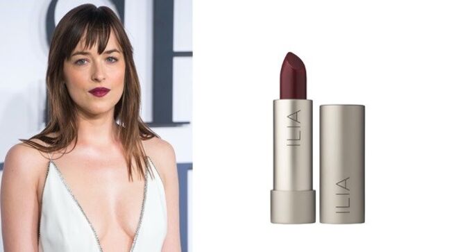 2. Dakota Johnson: Tinted Lip Conditioner, Arabian Knights, €28 Ilia, em laconicum.com  