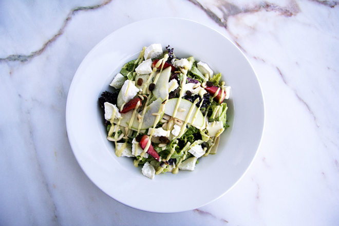 Queijo de cabra com morangos, 11,50 euros