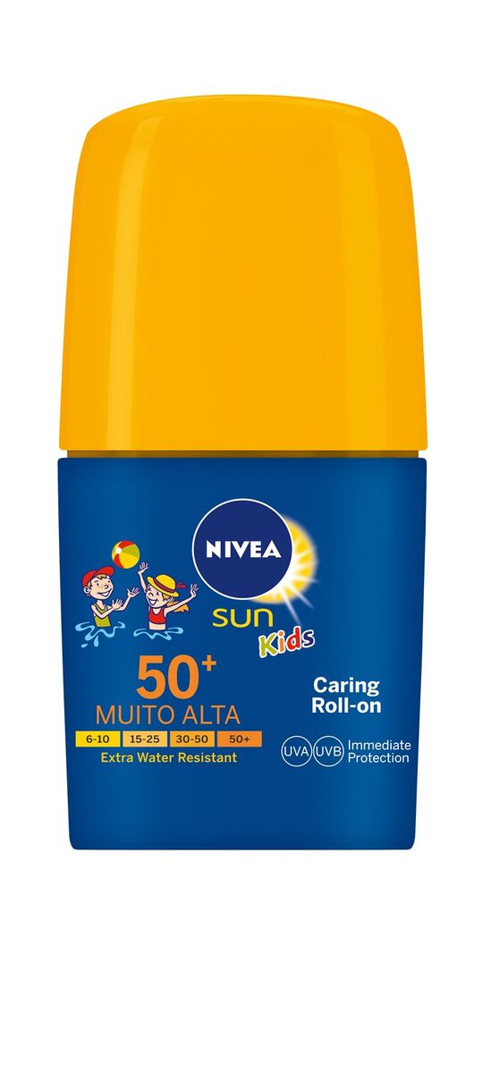 10.	Solares | Roll On Sun Lotion Kids SPF50+, Nivea