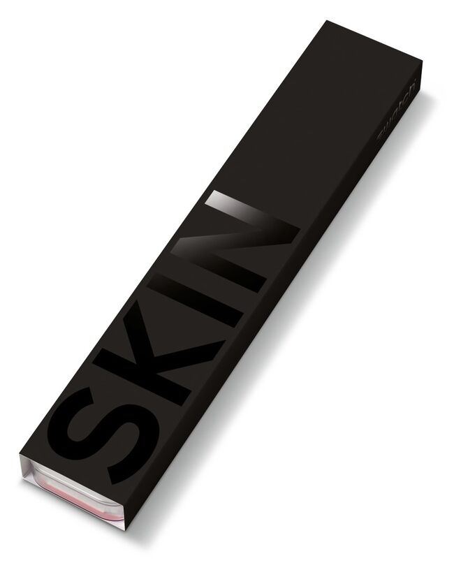 Os novos Swatch Skin. A caixa dos novos relógios