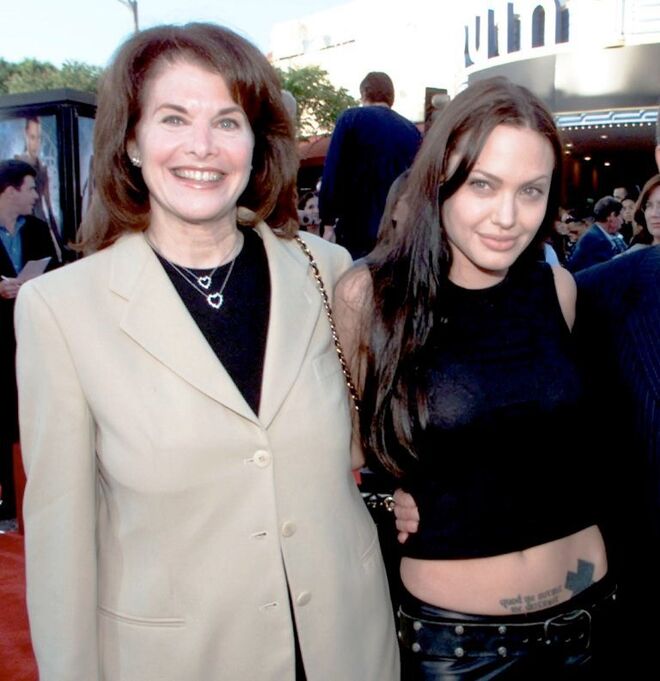 Sherry Lansing com Angelina Jolie