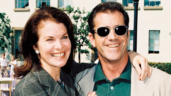 Sherry Lansing com Mel Gibson