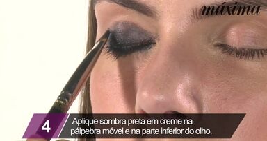 Efeito esfumado glossy