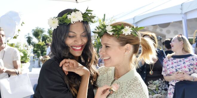 Zoe Saldana e Kate Mara