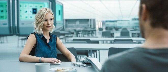 Jennifer Lawrence em Passageiros (2016)
