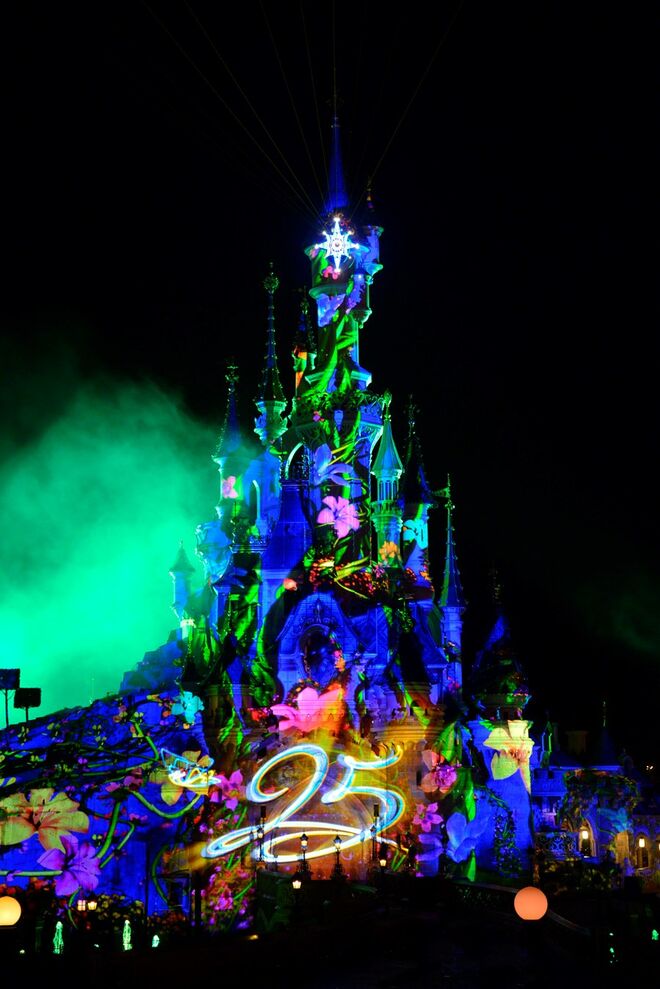 Disney Illuminations XII 25º aniversário da Disneyland Paris