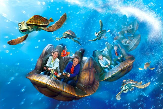 2007 - (9 JUNHO) - Abertura da atração Crush’s no Parque Walt Disney Studios