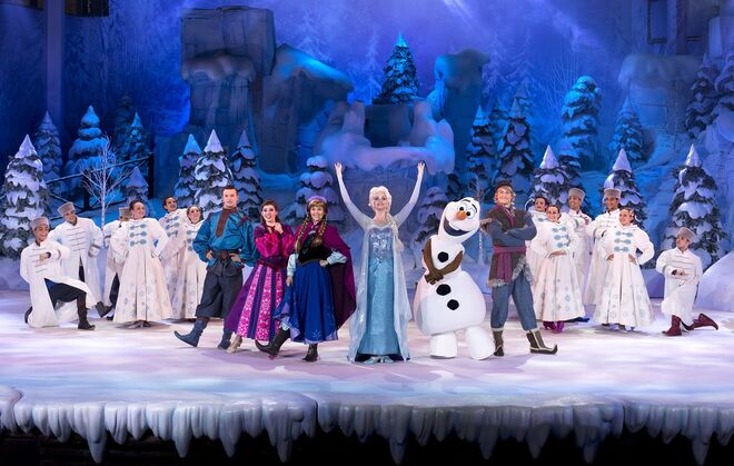 2015 - (VERÃO) Estreia do espetáculo Frozen Sing-along