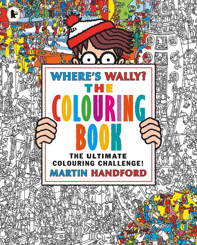 Where’s Wally The Colouring Book (Paperback)