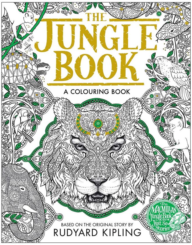 The Jungle Book A Colouring Book (Paperback)
