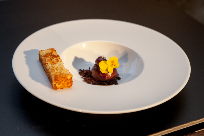 Foie-Gras e Ristretto Origin India do Chef Pedro Lemos