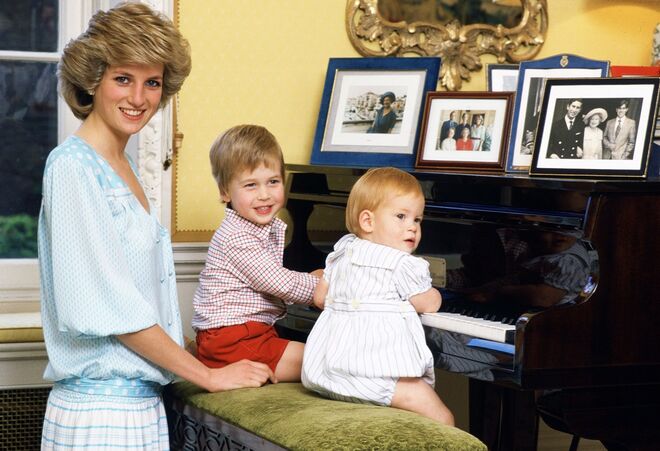 Diana no Palácio de Kensington