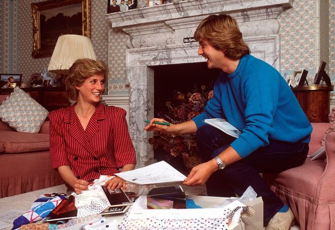 Diana no Palácio de Kensington