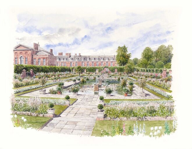 White Garden, Kensinton Palace