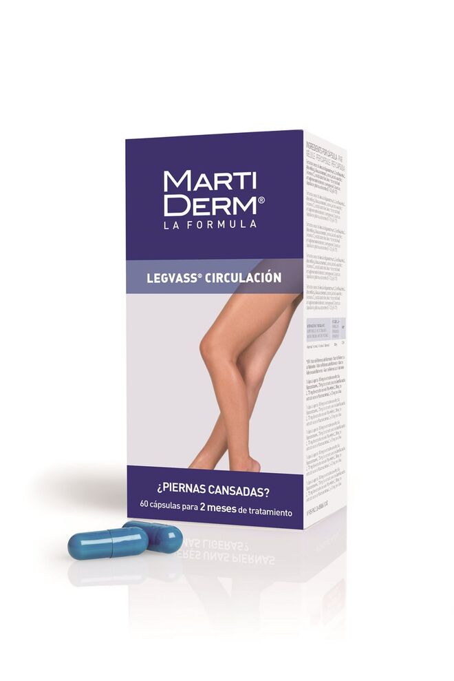 Legvass Circulacion, suplementos para pernas cansadas, €36,29, Martiderm