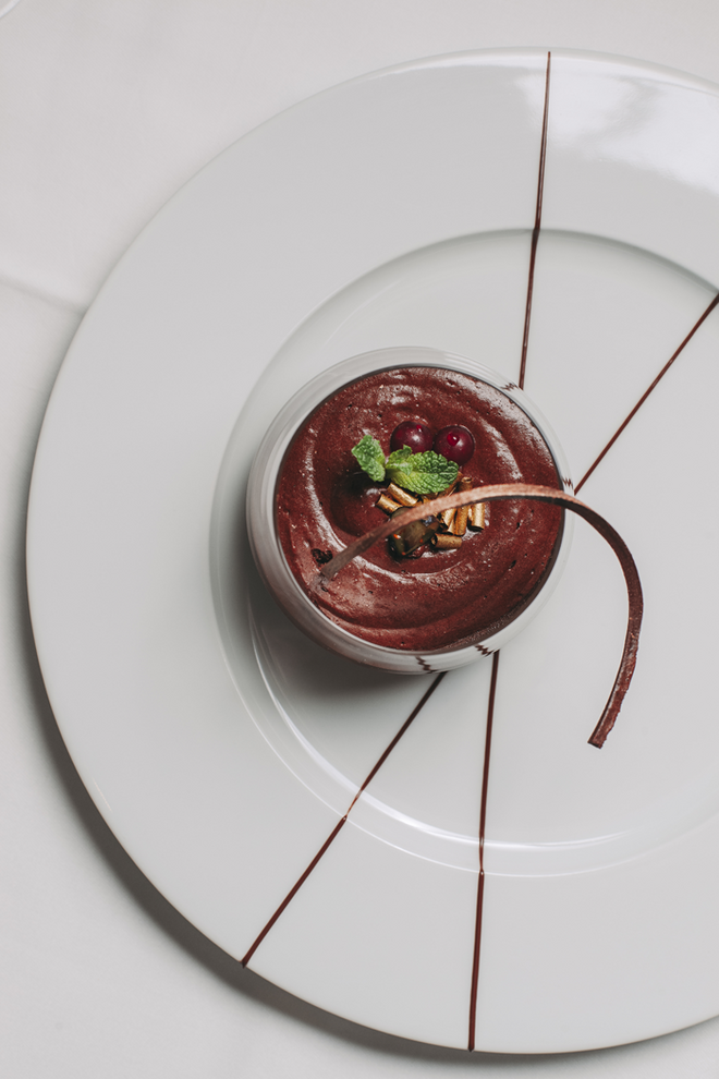 Mousse de cacau, €8,40