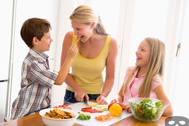 1. Dão tarefas aos seus filhos