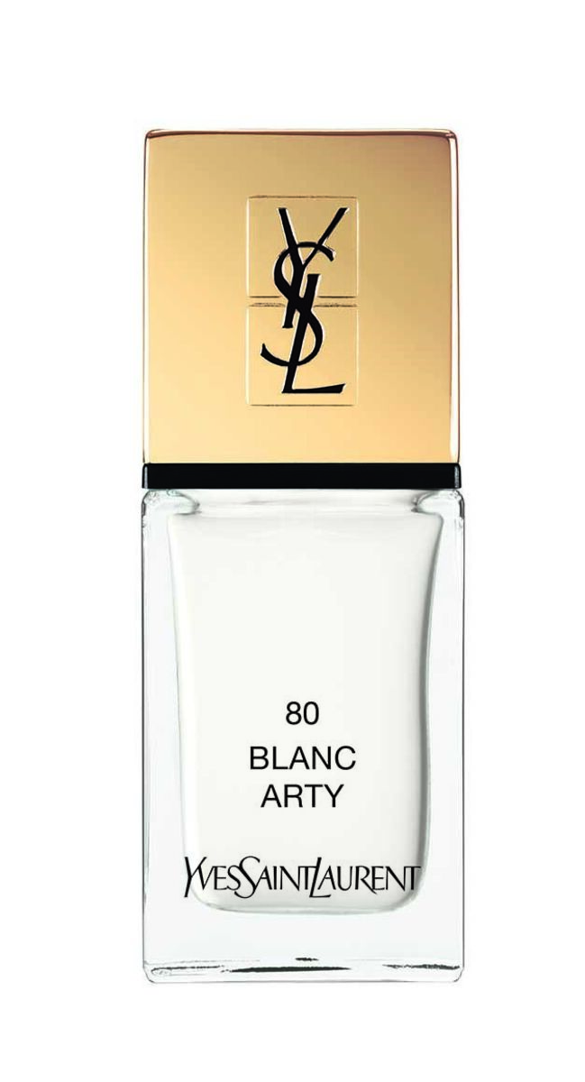 La Laque Couture no tom Blanc Arty 80, €24,34, Yves Saint Laurent