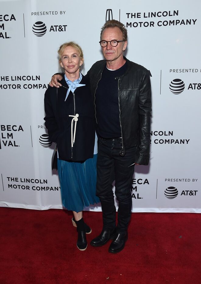 Sting e Trudie Styler