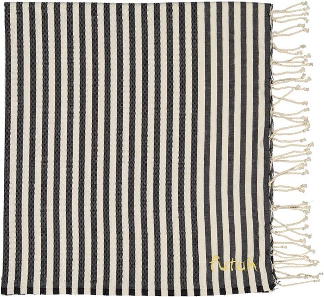 Futah Beach Towel Santa Maria Black