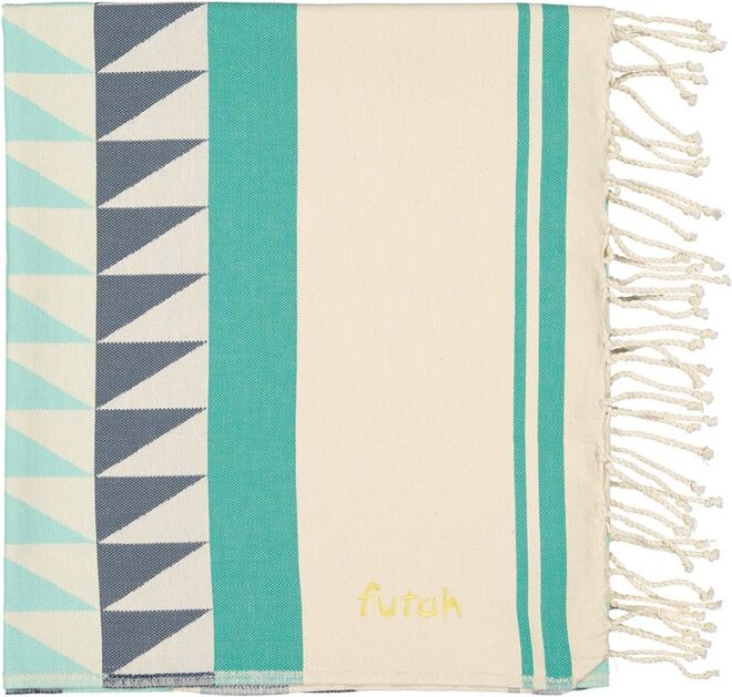 Futah Beach Towel Wedge Emerald