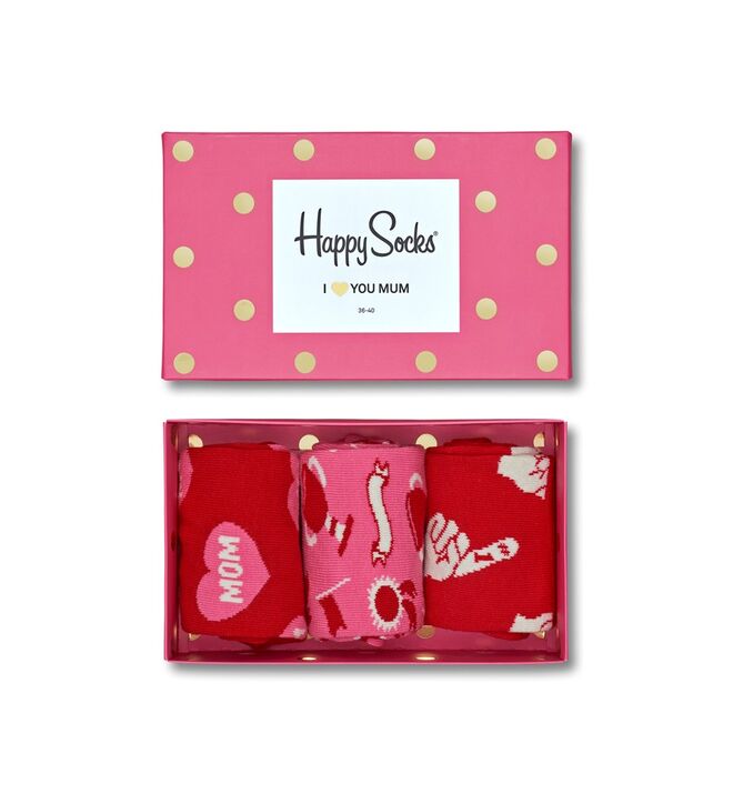 Pack de 3 meias, €24,95, Happy Socks